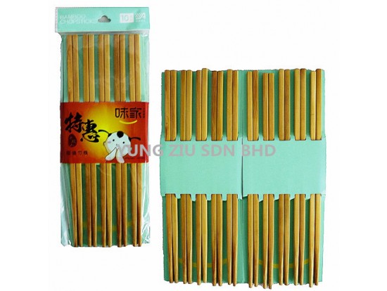 ZK0340#24CM10 PAIR CHOPSTICKS(VEKOO)